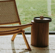 poh�rtart� asztal - Black Black